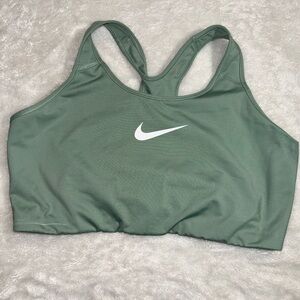 Nike Sage Green Dri-fit Sports Bra Size 3XL
